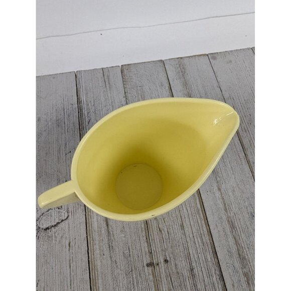 Vintage Spaulding Ware Chicago Melamine Melmac Yellow Creamer - Picture 4 of 7